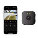 Caméra de sécurité WiFi 3MP 2 mm détection de mouvement plastique blanche pour surveillance domestique avec connexion sans fil 5G 2