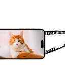 Caméra de sécurité WiFi 3MP 2 mm détection de mouvement plastique blanche pour surveillance domestique avec connexion sans fil 5G 3