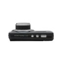 Cameră digitală de 16 MP cu zoom optic de 5x și obiectiv cu unghi larg de 28 mm, rezoluție Full HD 1080p, ecran LCD de 2,7", baterie 8