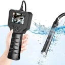 Cameră endoscopică INSKAM de 2,4" cu obiectiv LED de 8 mm și imagine 1080p, cablu fix IP67, instrument de inspecție de 10 m pentru acasă 2