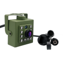 Caméra WiFi pour nichoir 5 MP 2,8 mm IR-CUT Vision nocturne Audio Caméra IP pour oiseaux et animaux Détection de mouvement Carte SD FTP RTSP Android 9
