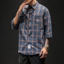 Camicia a quadri da uomo F540 2