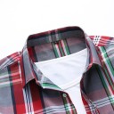Camicia a quadri da uomo F561 4