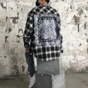 Camicia a quadri da uomo F681 1