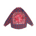 Camicia a quadri da uomo F681 2