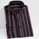 Camicia a righe da uomo F484 2