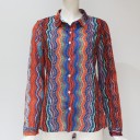 Camicia colorata da donna Dora 1