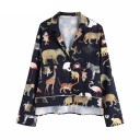 Camicia da donna con animali 1