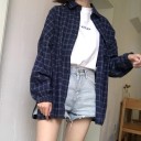 Camicia da donna con motivo a quadri 2