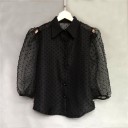 Camicia da donna trasparente 2