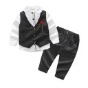 Camicia da ragazzo, gilet, pantaloni L1577 2