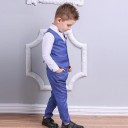 Camicia da ragazzo, gilet, pantaloni L1577 3