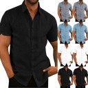 Camicia da uomo a maniche corte F421 2
