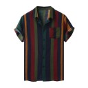 Camicia da uomo a maniche corte F487 1