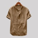 Camicia da uomo a maniche corte F505 1