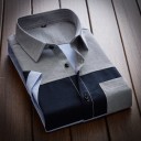 Camicia da uomo a maniche corte F802 1