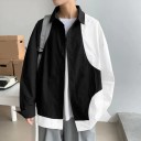 Camicia da uomo bicolore F838 2