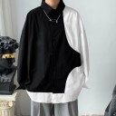 Camicia da uomo bicolore F838 4