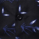 Camicia da uomo con foglie F527 3