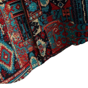 Camicia da uomo con maniche lunghe Design a fantasia Tasche Chiusura con bottoni Collo a V Miscela di poliestere e cotone 3