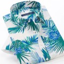 Camicia da uomo con palme F767 8