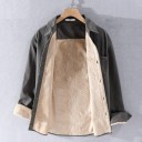 Camicia da uomo con pelliccia 1