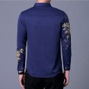 Camicia da uomo con rose A3086 2