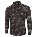 Camicia da uomo con stampa F509 1