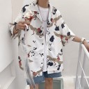 Camicia da uomo con uccelli A3088 4