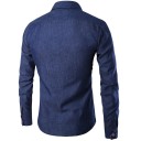 Camicia di jeans da uomo F673 2