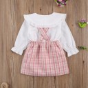 Camicia e gonna per ragazze L1374 3