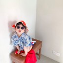 Camicia e pantaloni corti da bambino L1694 2