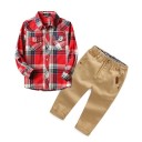 Camicia e pantaloni da bambino L1701 3