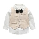 Camicia, gilet e pantaloni per bambino L1571 2
