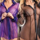 Camicia in satin da donna 1