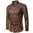Camicia leopardata da uomo A3081 1