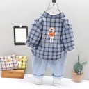 Camicia, maglietta e pantaloni per bambini L1727 1