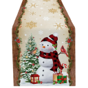 Camino de mesa navideño 180 x 33 cm 5