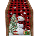 Camino de mesa navideño 180 x 33 cm 7