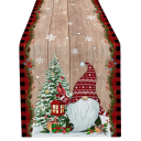 Camino de mesa navideño 180 x 33 cm 8