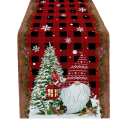 Camino de mesa navideño 180 x 33 cm 10
