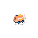 Camión de bomberos infantil con escalera, juguete para niños y niñas a partir de 1 año, vehículo para niños pequeños, regalo para niños de 1 a 3 años, desarrollo motor. 2