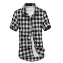 Camisa a cuadros para hombre 6