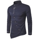 Camisa asimétrica de hombre 6