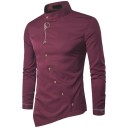 Camisa asimétrica de hombre 7