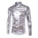 Camisa brillante de hombre 5