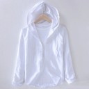 Camisa con capucha para hombre F485 3