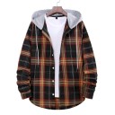 Camisa con capucha para hombre F732 1
