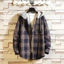Camisa con capucha para hombre F745 3