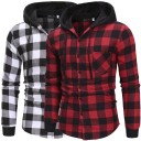 Camisa con capucha para hombre F788 3